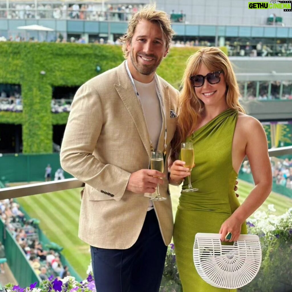 Camilla Kerslake Instagram - Wimble-done for another year 🎾 @wimbledon @landrover_uk Centre Court, Wimbledon