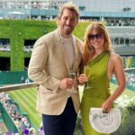 Camilla Kerslake Instagram - Wimble-done for another year 🎾 @wimbledon @landrover_uk Centre Court, Wimbledon
