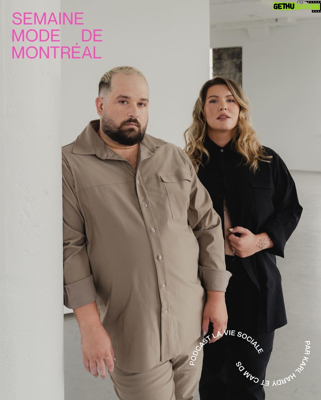 Camille D. Sperandio Instagram - 🔉 Grande et fabuleuse nouvelle! La vie sociale x La Semaine de la Mode de Montréal, c’est parti! 🥹💛💫 On est vraiment heureux d’être le balado officiel de la troisième édition de la Semaine Mode de Montréal! Propulsée par mmode, la Grappe métropolitaine de la mode, la SMM se déroulera du 18 au 24 septembre prochains. @baladolaviesociale lancera un épisode exclusif où on parlera de mode locale avec une invitée que vous aimez beaucoup. On sera également présent lors de la @semainemodemtl pour vous rencontrer! Merci à @lachapelleatelier et @widethebrand. Deux marques inclusives d’ici qu’on adore aux valeurs comme les nôtres! Un gros merci aussi à @studiosgiovanelli de nous avoir si bien accueilli. La SMM te permet de vivre la mode d’ici en grand et autrement. Ce partenariat est donc tout à fait naturel pour nous comme on est passionnés de mode. photo par @guillaume.stamand
