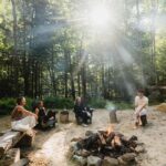 Camille D. Sperandio Instagram - — CABIN TOUR @chalet_inukchic_ 🤍 — Situé à Ste-Anne-des-Lacs, j’ai eu un gros coup de coeur pour ce chalet plus que chaleureux. Dès mon arrivée, j’ai senti une énergie calme et apaisante. 💫 Parfaite location pour les adeptes de plein air car on a accès à plein d’activités sportives aux alentours. Le chalet est pour 8 personnes, et a tout ce qu’il faut pour se détendre : spa et grand pit à feu en pleine nature. 🌿 Save ce REEL pour booker ton prochain getaway 👇🏼 Enjoy 😘