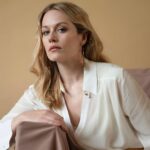 Cara Theobold Instagram - 50 shades of beige 💣 📸 @rebeccasreid 👗 @hollyelgeti 💄 @billiemua 🎨 @annamackiestylist