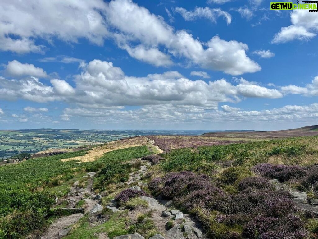 Cara Theobold Instagram - Took my pocket-sized mama up to Ilkley Moor (wi’ t’at) and it wer beautiful #YORKSHIREYORKSHIREYORKSHIRE God's Own Country