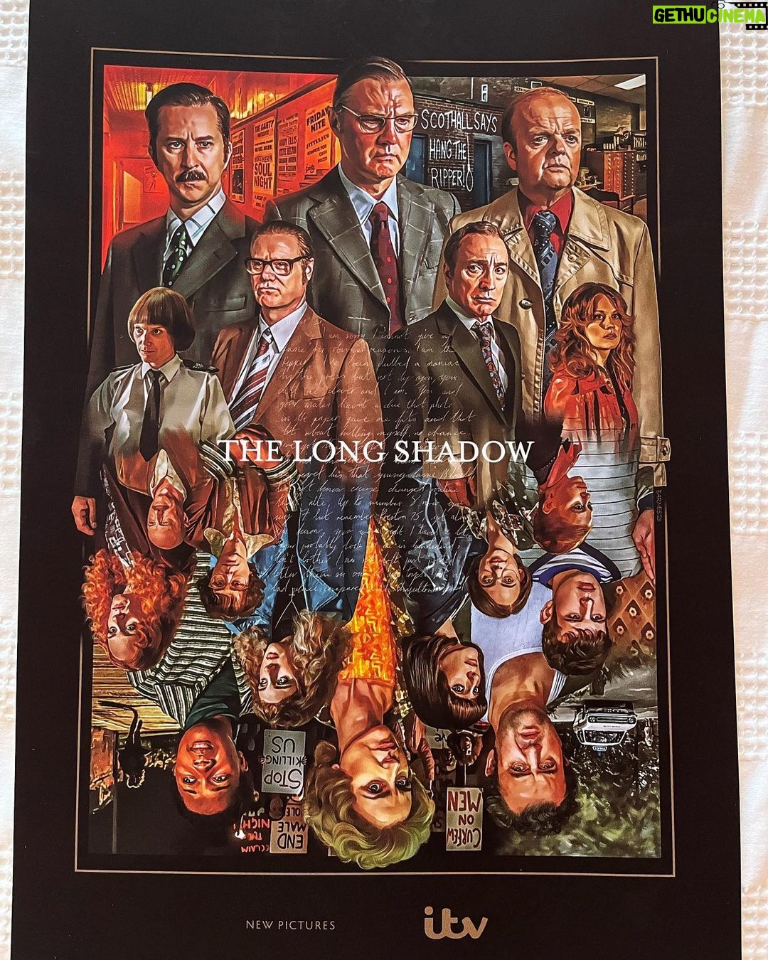 Cara Theobold Instagram - All episodes of #TheLongShadow are now available to watch on @itvxofficial so if you’re enjoying watching it weekly or would rather binge the whole thing, you’re covered. @lewisaea describes the series as a seven hour film which I think is very clear when you see it, so seven hours are available to watch. I’m so proud to be part of this team and tell this story written by George Kay and directed by Lewis, with this incredible ensemble of actors. Artwork by @brutalposters_ 🔥 @newpicturesltd @itv