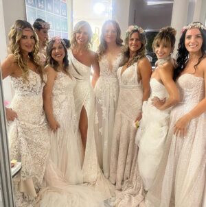 Carla Ochoa Instagram - Mágico y Maravilloso!!! #casateconlacausa 
Infinitas gracias @fundaciononcologica @clinicalaparva @nevadanovias @pelle__home y a todas las personas que hicieron posible este hermoso evento , por permitirme participar en esta causa llena de amor…
Increíblemente bellas todas💗