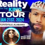 Carlos King Instagram – 🎉SOLD OUT🎉 BayBEE my FIRST live show for my Reality with the King podcast tour is sold out. Thank you God, I’m so blessed and grateful. Thank you @melodysholt for she and I are gonna give y’all a SHOW and we talking about it ALLLL honey! More tour dates and announcements to come. Thank you Reigndrops and Melometers!! #realitywiththeking #lamh