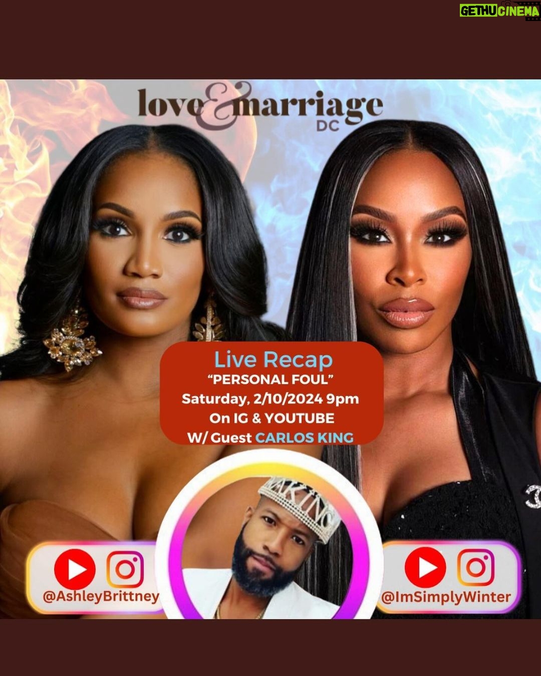 Carlos King Instagram - π©π³ Chileeee TONIGHT at 8/7c Love and Marriage: DC episode airs and then head to my YouTube LIVE as Iβm a guest on @ashleybrittney and @imsimplywinter after show chile to discuss the episode #LAMDC