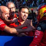 Carlos Sainz Jr. Instagram - Another season done! Massive thank you to everyone at @scuderiaferrari. We are still not where we want to be but everyone at the track and back at Maranello have pushed like crazy and I’m very proud of our team! Let’s keep it up! 2024 is around the corner! 🚀