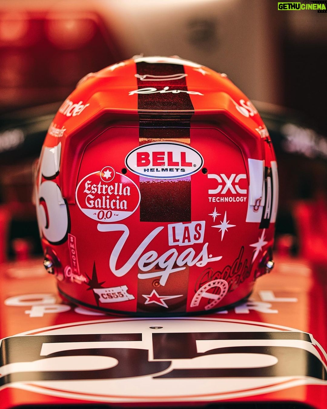 Carlos Sainz Jr. Instagram - VIVA LAS VEGAS chilli edition 🌶️ 🎰 Las Vegas, Nevada