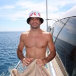 Carlos Sainz Jr. Instagram - Best way to recharge batteries 🌊 - #Carlossainz Sardinia, Italy