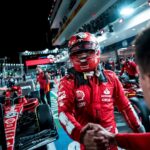 Carlos Sainz Jr. Instagram - Great Quali for the team but unfortunately it won’t be a front row lockout as I will take the penalty. Angry and frustrated, but be sure I will do absolutely everything to recover from P12! 💪🏻 Gran Quali para el equipo pero desgraciadamente no tendremos la primera línea al cumplir la sanción. Frustrado y con rabia, pero os aseguro que lo daré todo por remontar desde P12! 💪🏻 - #Carlossainz Las Vegas Strip