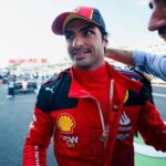 Carlos Sainz Jr. Instagram - Front row lockout for tomorrow! It won't be an easy race but we'll go for it! 💪🏻 FORZA FERRARI Primera fila para el equipo mañana! La carrera no será fácil pero iremos a por ello! 💪🏻 FORZA FERRARI - #Carlossainz Autódromo Hermanos Rodríguez