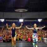 Carlos Vives Instagram - How we dance when we’re surrounded by 500 of our #ZumbaBesties 😘 🎶: “Las Mujeres (Remix)” by @carlosvives and @juanes 🎥: @jessexposito @virginia_escamez 📍: #Spain