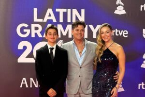 Carlos Vives Instagram - La felicidad de celebrar la noche más importante de la música latina en familia. Gracias siempre @latingrammys nos llevamos los mejores recuerdos de Sevilla ❤️