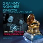 Carlos Vives Instagram - Nos alegra en el alma que La Academia haya nominado nuestro disco “Escalona nunca se había grabado así” en la categoría Mejor álbum tropical latino ¡Hoy hay fiesta desde Patillal hasta Los Ángeles ja ja ja. En serio, gracias 🙏🏾 💿❤️ @recordingacademy @gairamusicalocal @wkrecords Colombia