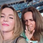 Carmen Villalobos Instagram - Ayer te vi solita, esa carita bonita, diablo que mamacitaaaaaaaa 🔥 Tremendo show , tremenda mujer, tremenda vibra y tremenda compañía anoche en el concierto de la massssssssssssss @karolg ! Todo estuvo increíble @luismesap 🫶🏻 Partner in crime @labullapr 😈