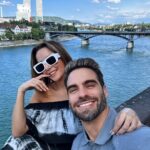 Carmen Villalobos Instagram - Una caminadita deli por Basel ❤️ Definitivamente cada lugar que descubrimos nos enamora más 😻 Te amoooooo mi amor que viaje más hermoso ✨🇨🇭🤩 @fredefutbol 💋 Basel Suiza