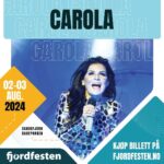 Carola Häggkvist Instagram – SOMMAR – 2024 kommer att bli vild i Norge för mig!! Mye på gång nu. Här är några av de festivaler som är klara;  21.06.2024 OverOslo (Grefsenkollen), Oslo, 
12.07.2024 Tysnesfest, Tysnes, 
01.08.2024 Foynhagen, Tønsberg, 
02.08.2024 Wrigtegaarden, Langesund, 
03.08.2024 Fjordfesten, Sandefjord, 
31.08.2024 Sarpsborgsfestivalen, Sarpsborg… och lite till – TBC. 🎶♥️🙌🏼🔛💃🏽 Håper att vi ses!! #allthingslivenorway #carolainorge #carolakonsert  Och, jaaa .. det kommer att bli stora sommarkonserter i Sverige i sommar & även i Finland och Åland.  VÄLKOMNA att ladda batterierna tillsammans med mig. 🫶🏼🚀 Norge, Norway