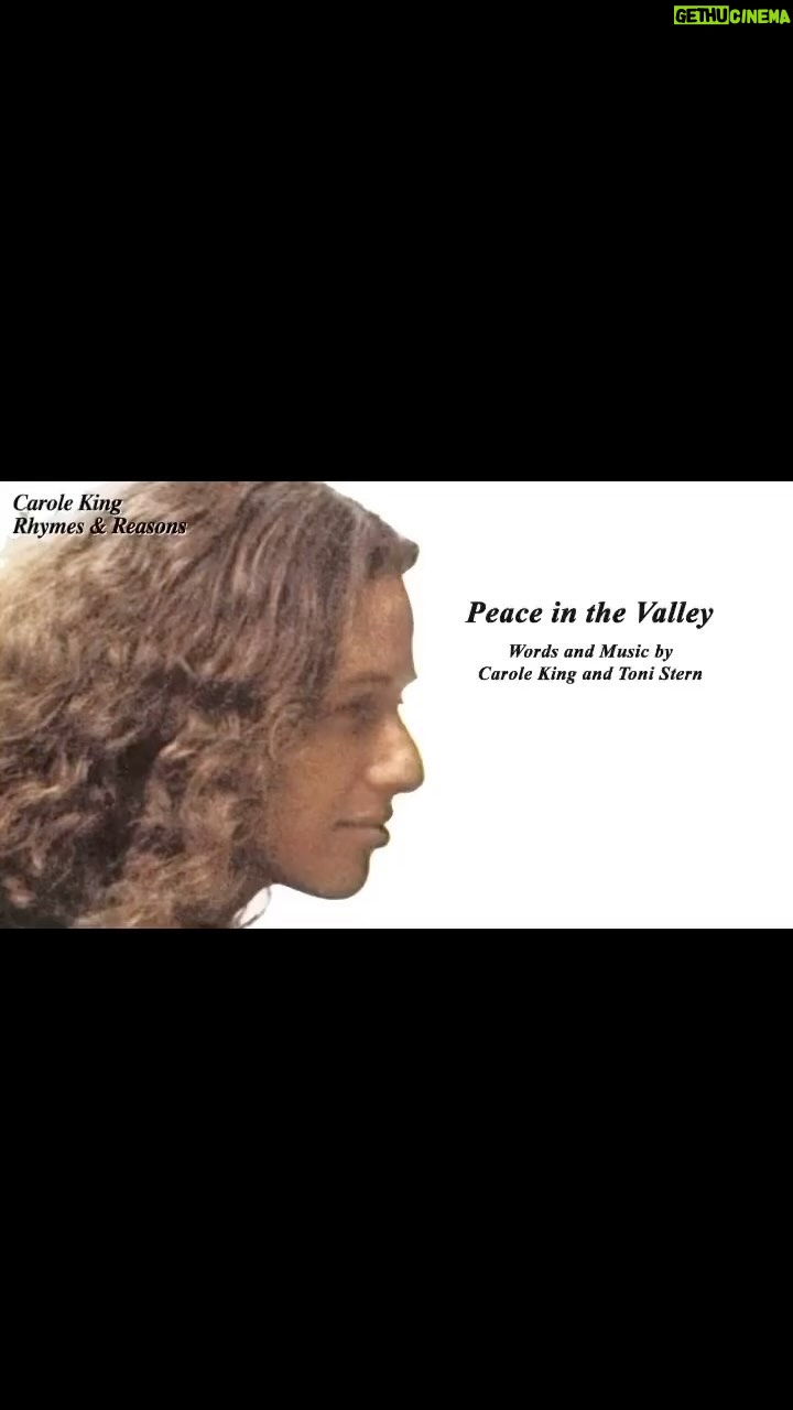 Carole King Instagram - “But I think I saw a brand new light Coming over the horizon Brighter than all the others And it says all men are brothers under the skin Brothers under the skin...” Peace In The Valley Rhymes & Reasons 1972 #ckdeepcuts