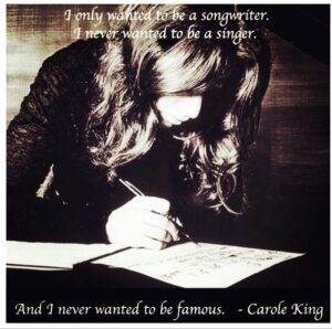 Carole King Instagram - #truth

 Jim McCrary 
Courtesy Lou Adler /Ode Records