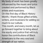 Carole King Instagram – #blackhistorymonth