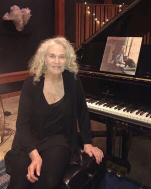 Carole King Instagram - Carole King & 🎹 

📷: Carole King Family Archives 1946, 
Sony Music Archives 1959,
Jim McCrary 1970, @elissa_kline 2004, @louisegoffinmusic 2019,
 RRHOF 2021