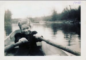 Carole King Instagram - Carole, age 4.
Rowing her own boat. 
📷 Carole King Family Archives