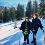 Caroline Receveur Instagram - What a beautiful day 🤍 Thanks @galenic_official for having me in this magical mountain trip 🫶🏼