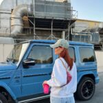 Caroline Receveur Instagram – Casual day 🛸 Al Quoz,Dubai UAE