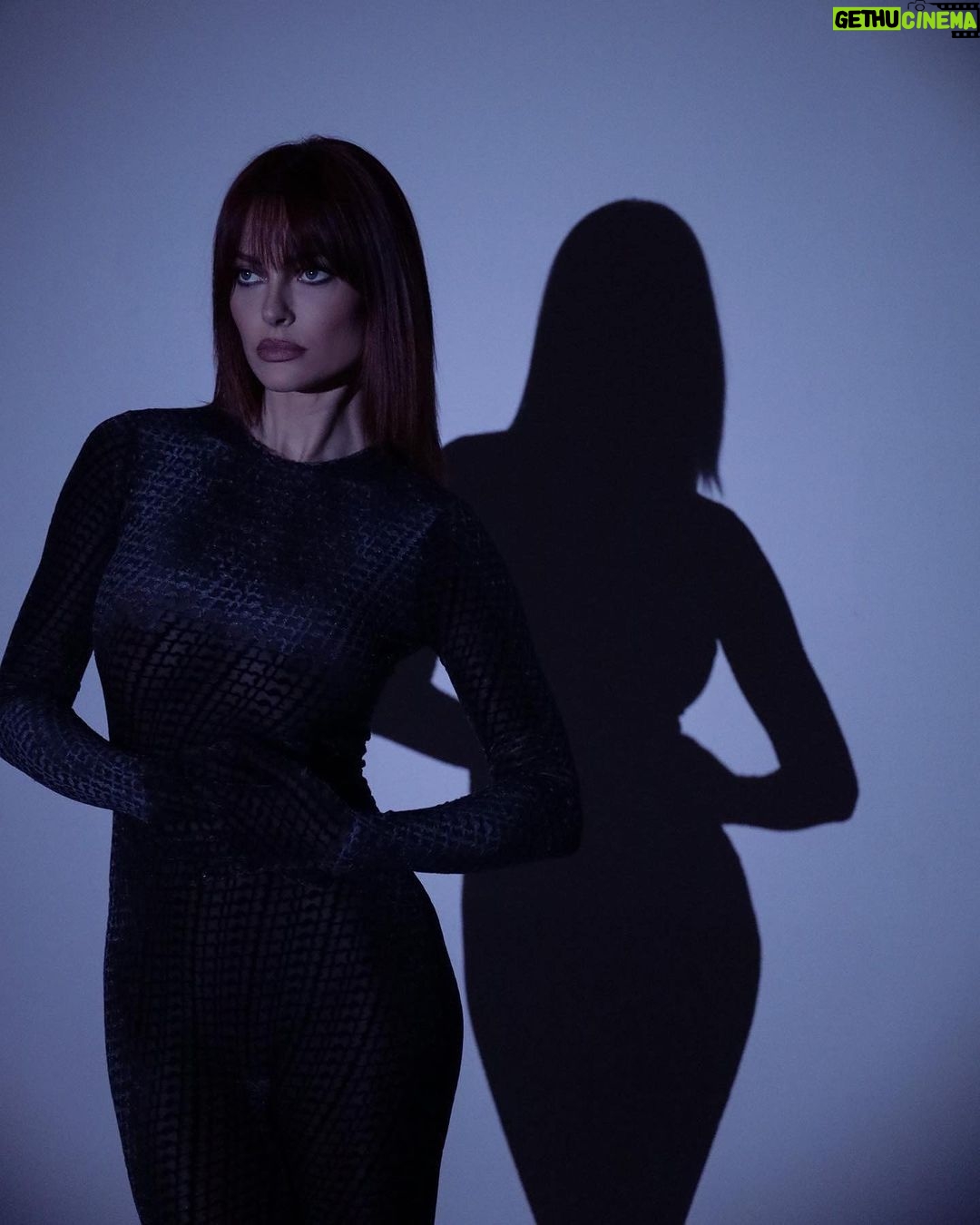 Caroline Receveur Instagram - Please, dance with me in the dark. Dubai Design District