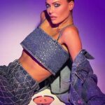 Caroline Receveur Instagram - Ce look, ce photoshoot, cette campagne @cosmicgoddess!🥹🙏🏻💙 STAY TUNED 🛸 Dubai Design District