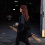 Caroline Receveur Instagram - On Friday we wear Black 🖤 My fav @reccparis jacket is on sale! 🛒 recc-paris.com Dubai Design District