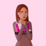 Caroline Receveur Instagram - Welcome to my new favorite coffee dealer, the @cosmicgoddess 👋🏻☕️ Un grand merci pour l’accueil que vous lui avez réservé pour son arrivée sur terre! It’s only the beginning 💜💫