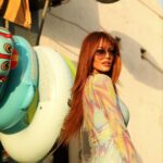 Caroline Receveur Instagram - Baby, i know places we won’t be found 🦋 Kite beach, Jumeirah, Dubai