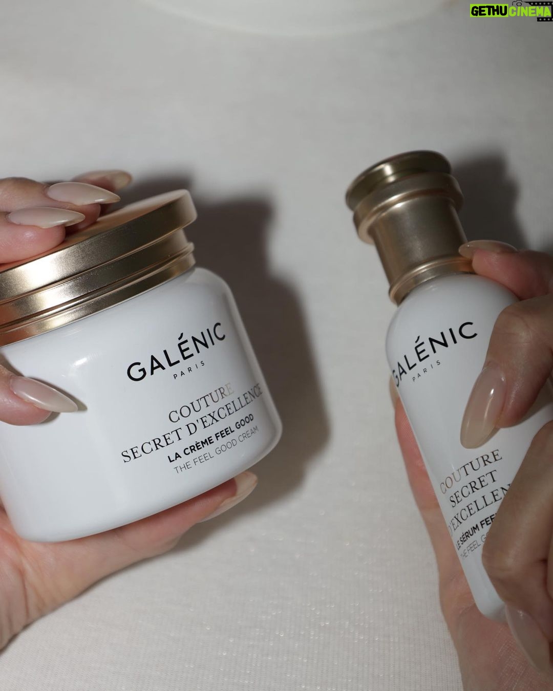 Caroline Receveur Instagram - Couture touch with @galenic_official 🤍 #GALÉNIC #GALÉNICouture #DecideWhatTheFutureHold