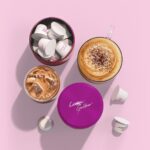 Caroline Receveur Instagram - Welcome to my new favorite coffee dealer, the @cosmicgoddess 👋🏻☕️ Un grand merci pour l’accueil que vous lui avez réservé pour son arrivée sur terre! It’s only the beginning 💜💫