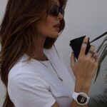Caroline Receveur Instagram - Fully connected to each moment of my day w/ @huaweimobilefr⌚💫 #HUAWEIWatchGT3Pro