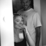 Caroline Receveur Instagram - From Rue St Denis à aujourd’hui 🎞️🤍 7 years of love. Can’t wait for the next 7 ( and more) ♾️🫶🏼 10/01