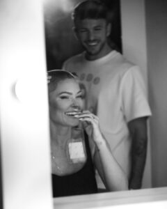 Caroline Receveur Instagram - From Rue St Denis à aujourd’hui 🎞️🤍 7 years of love. Can’t wait for the next 7 ( and more) ♾️🫶🏼 10/01