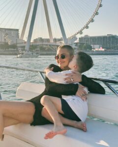 Caroline Receveur Instagram - Blessed 🙏🏻🧿🌊✨🩵 Dubai, UAE