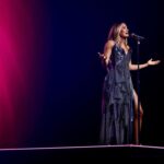 Carrie Underwood Instagram - Some fun photos from the show last night! Only 2 more left this year! Time flies when you’re having fun. #Reflection @resortsworldlv #Vegas 📸: @jeffjohnsonimages