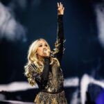 Carrie Underwood Instagram - Such a fun weekend @resortsworldlv !!! Thanks to everyone who came out to party!!! #Reflection #Vegas 📸: @jeffjohnsonimages