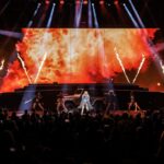 Carrie Underwood Instagram - Such a fun weekend @resortsworldlv !!! Thanks to everyone who came out to party!!! #Reflection #Vegas 📸: @jeffjohnsonimages