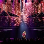 Carrie Underwood Instagram - Some really cool shots from the #Reflection show last night @resortsworldlv ! The crowd was so much fun! Loving seeing all the people in town for #NFR . All the cowboy hats make my country heart happy! Let’s do it again tonight! #Vegas 📸: @jeffjohnsonimages