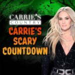 Carrie Underwood Instagram - We’re celebrating spooky season on @carriescountry! 👻 Join us for Carrie’s Scary Countdown on Ch. 60 and the SiriusXM app. Link in bio to listen!