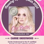 Carrie Underwood Instagram - #Repost @riaa_awards ・・・ @carrieunderwood firmly holds the crown as the 👸 top woman in country music for singles! With an impressive tally across 3⃣5⃣ singles, her catalog radiates with Gold & Platinum achievements💿📀. #CountryMusicMonth 👏 @capitolnash