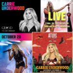 Carrie Underwood Instagram - Come see us this week @choctawcasinos in Oklahoma, and @mercedesbenzstadium in Atlanta with @georgestrait, @willienelsonofficial & Family, and @littlebigtown! 🎫:carrieunderwoodofficial.com/tour