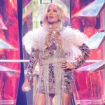 Carrie Underwood Instagram - So good to be back in #Vegas @resortsworldlv !!! Thanks to all who came out to #Reflection to party with us!!! We had a blast last night and can’t wait to do it again Friday and Saturday!!! Let’s goooooo!! ❤️🔥⚡️💥 📸: @jeffjohnsonimages