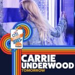 Carrie Underwood Instagram - Tune in to the @todayshow starting at 7am ET tomorrow to catch Carrie’s performances and hear all about the release of her deluxe edition of Denim & Rhinestones, REFLECTION in Las Vegas, and more!-TeamCU 💜💎