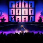 Carrie Underwood Instagram - Another incredible night in fabulous #LasVegas @resortsworldlv !!! Thanks for always being so great to us! #REFLECTION #SaturdayNight 📸: @jeffjohnsonimages