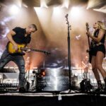 Carrie Underwood Instagram - Some fun pics from @geodispark opening up for @gunsnroses !!! Enjoy! I know I did! 😝☺️ #GnR #Nashville ❤️❤️❤️ 📸: @jeffjohnsonimages